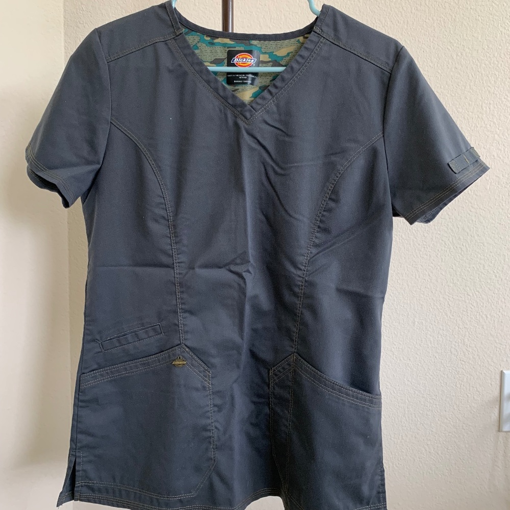 Dickies Scrubs Women Top Size S